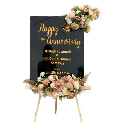 Papan Bunga Akrilik Hambalang